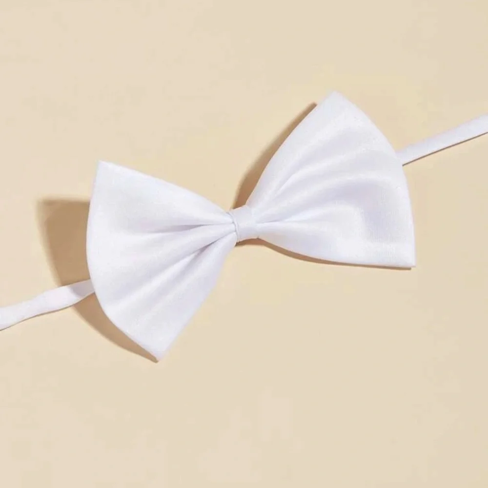 🐈 Adorable Kitty Cat Or Small Doggie Cotton Bow Tie 🐈